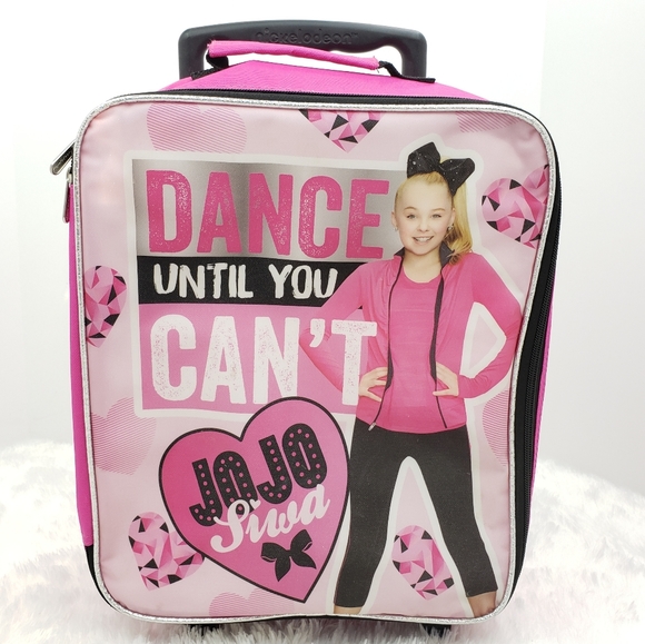 Jojo Siwa Traveling Rolling Suit Case